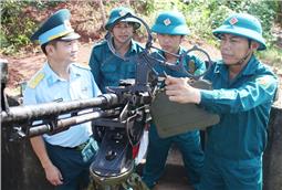 Kiểm tra công tác phòng không nhân dân tại tỉnh Bắc Giang